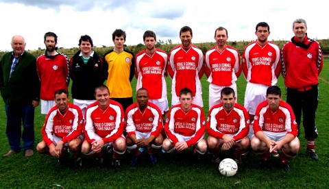 The Watergrasshill team that bowed out of the St. Michael's Cup after going down 1-2 at home to Glenvale on Saturday.Barry Peelo.